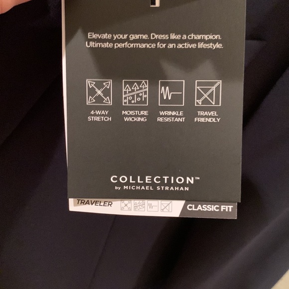 Men’s Collection by Michael Strahan Stretch Classic Fit Suit Jacket - Picture 4 of 14